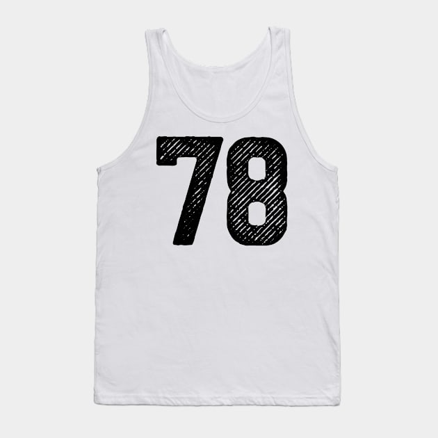 Seventy Eight 78 Tank Top by colorsplash
